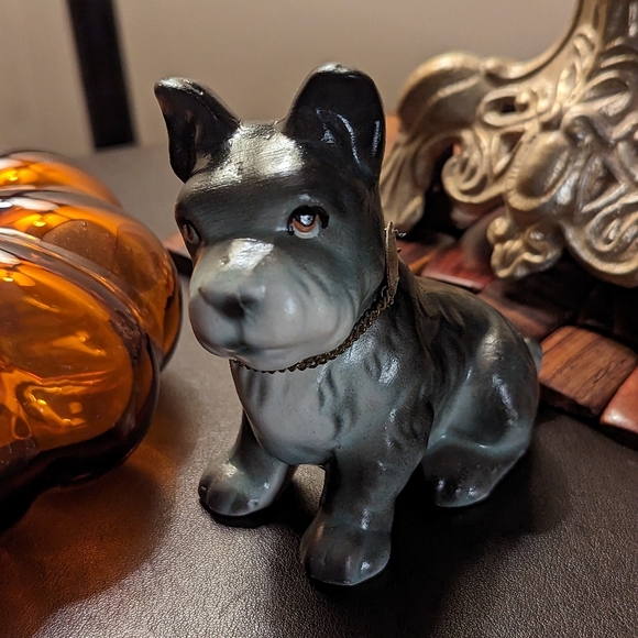 Vintage Tilso Hand Painted Scottie Dog Scottish Terrier Ceramic Made In Japan - Picture 16 of 16
